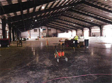 Expo 1 interior view from west