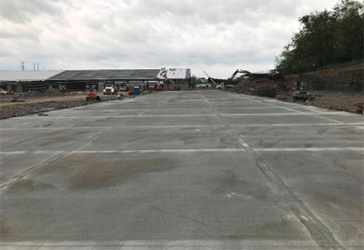 concrete slab for shed 1